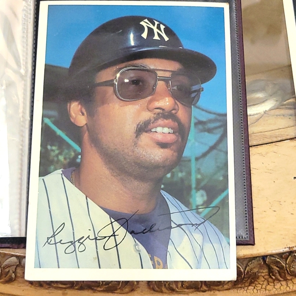 Reggie Jackson Signed Photo